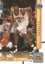 2001-02 Upper Deck Base Set James Posey #41 card