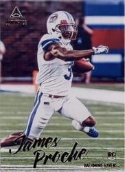 2020 Panini Luminance Base Set James Proche #165 card