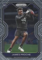 2020 Panini Prizm Base Set James Proche #382 card