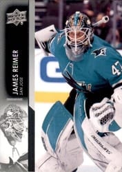 2021-22 Upper Deck Base Set James Reimer #626 card