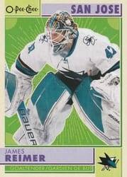 2022-23 O-Pee-Chee Retro James Reimer #445 card