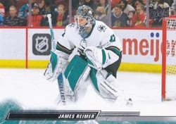 2022-23 Upper Deck Base Set James Reimer #394 card