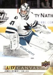 2022-23 Upper Deck UD Canvas James Reimer #C331 card