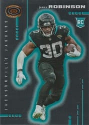 2020 Panini Chronicles Dynagon Rookies James Robinson #D-16 card