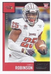 2020 Score Base Set James Robinson #382 card