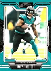 2021 Panini Playbook Base Set James Robinson #45 card