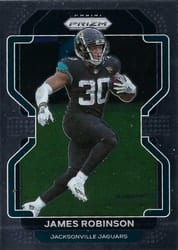 2021 Panini Prizm Base Set James Robinson #14 card
