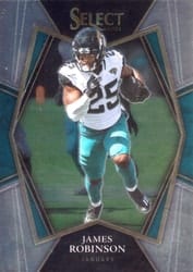 2021 Panini Select Base Set James Robinson #117 card