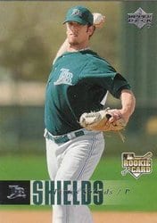 2006 Upper Deck Base Set James Shields #981 card