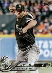 2018 Topps Base Set James Shields #386 card
