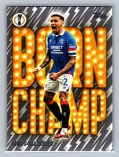 2025-26 Topps UEFA Club Competitions Born Champ James Tavernier #BC-15 card