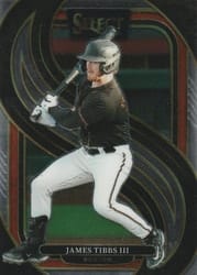2025 Panini Select Base Set James Tibbs III #171 card