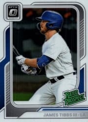 2026 Donruss Optic James Tibbs III #123 card