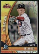 2024 Bowman Chrome 2023 AFL Fall Stars James Triantos #AFLS-12 card