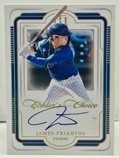 2025 Panini National Treasures Ecklar's Choice Signatures James Triantos #24 card