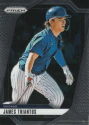 2025 Panini Prizm Base Set James Triantos #200 card