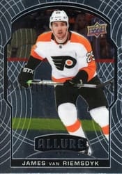 2020-21 Upper Deck Allure Base Set James van Riemsdyk #17 card