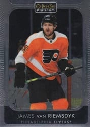2021-22 O-Pee-Chee Platinum Base Set James van Riemsdyk #28 card