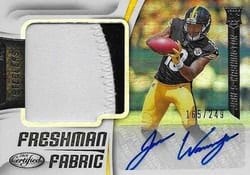 2018 Panini Certified Base Set James Washington #228 card