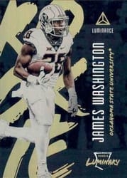 2018 Panini Luminance Luminary James Washington #10 card