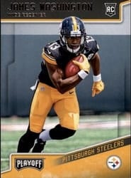 2018 Panini Playoff Base Set James Washington #222 card