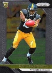 2018 Panini Prizm Base Set James Washington #222 card