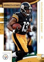 2018 Panini Rookies & Stars Base Set James Washington #122 card