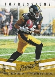 2019 Panini Prestige Impressions James Washington #IP-JW card