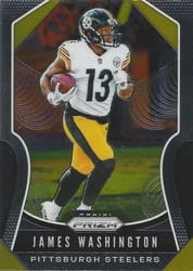 2019 Panini Prizm Base Set James Washington #93 card