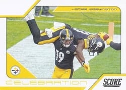 2021 Score Celebration James Washington #C1 card