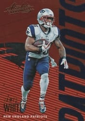 2018 Panini Absolute Base Set James White #67 card