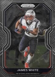 2020 Panini Prizm Base Set James White #21 card