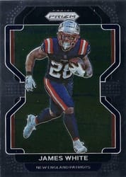 2021 Panini Prizm Base Set James White #98 card