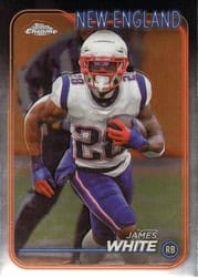 2024 Topps Chrome Base Set James White #127 card