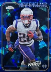 2024 Topps Chrome Sapphire Edition Base Set James White #127 card