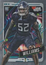 2024 Topps Chrome Cosmic Base Set James Williams #194 card