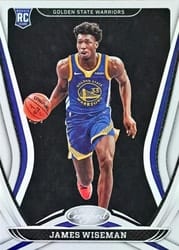 2020-21 Panini Certified Base Set James Wiseman #199 card