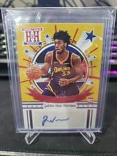 2020-21 Panini Chronicles Hometown Heroes Rookie Autographs James Wiseman #HH-JWS card