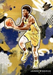 2020-21 Panini Court Kings Base Set James Wiseman #141 card