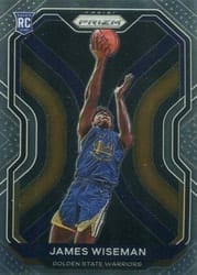 2020-21 Panini Prizm Base Set James Wiseman #268 card