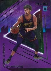 2020-21 Panini Recon Base Set James Wiseman #25 card