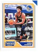 2020 Panini Chronicles James Wiseman Gold #93 card