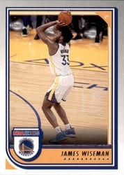 2022-23 Hoops Base Set James Wiseman #228 card