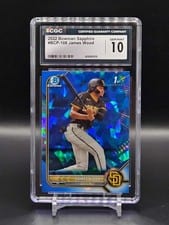 2022 Bowman Sapphire Edition Base Set James Wood #BCP-108 card