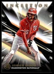 2023 Bowman Inception Base Set James Wood #31 card