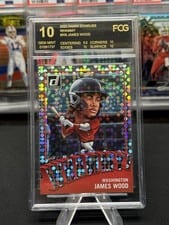 2023 Donruss Whammy James Wood #W9 card
