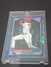 2024 Bowman Sapphire Edition Base Set James Wood #BCP-91 card