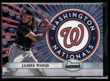 2024 Bowman Sterling Superstars James Wood #SS-22 card