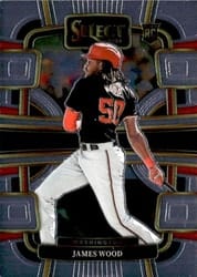 2024 Panini Select Base Set James Wood #90 card