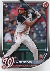 2025 Bowman Base Set James Wood #29 card
